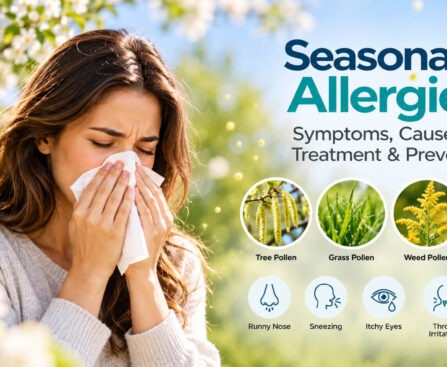 Seasonal allergies symptoms and pollen triggers